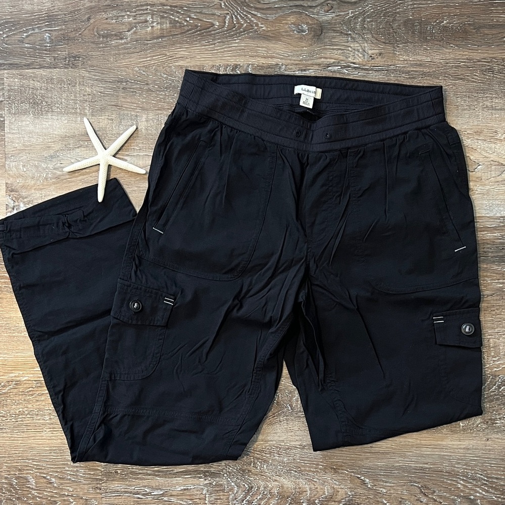 L.L. Bean Women's Black Track Pants